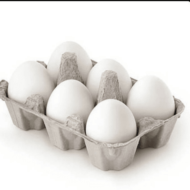 Ajwa White Egg Half Dozen