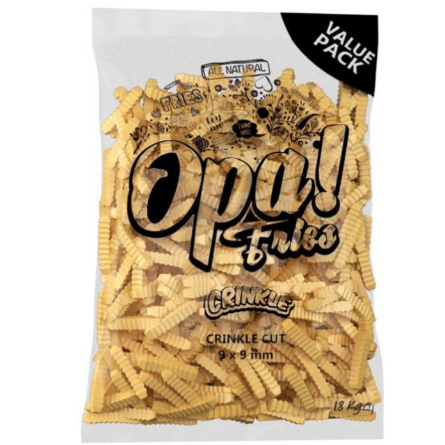 Opa Fries Crinkle 9mm 1.8 Kg