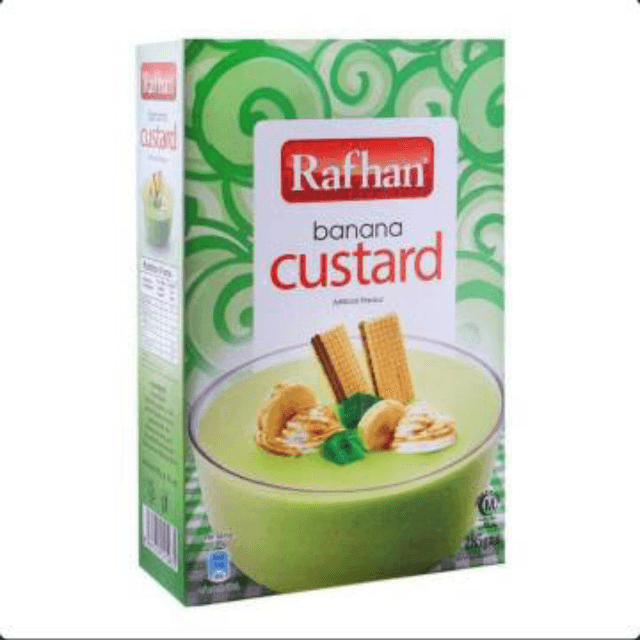 Rafhan cusrard banana 275 gm