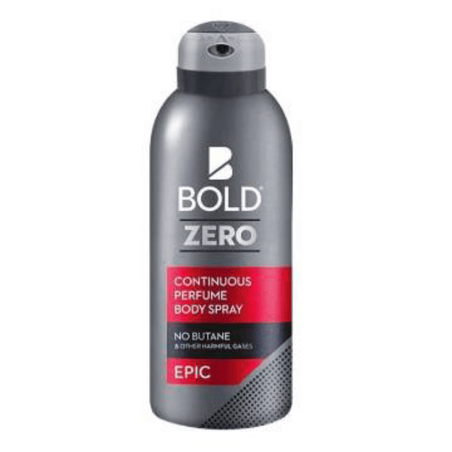 Bold zero epic continuous perfume body spray  120 ml