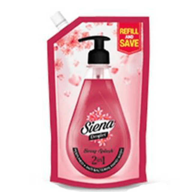 Siena Droplets splash Hand Wash 450ml pouch
