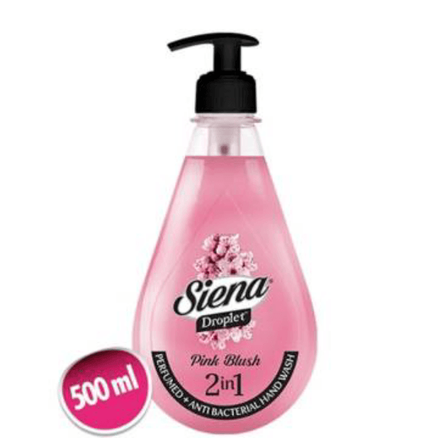Siena droplet Hand wash Pink blush 500ml