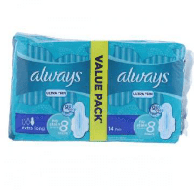 Always Gel CoCore ultra Thin Extra long value pack 14 pcs