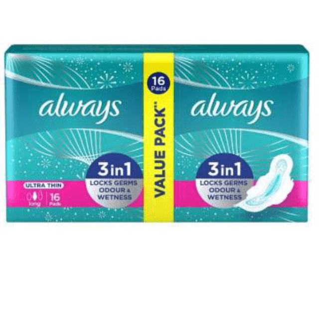 Always Ultra s3 duo Pack 16 pads