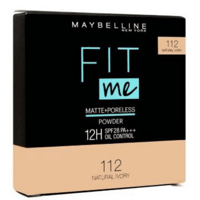 Maybelline New York Fit Me matte & poreless compact powder 112 na