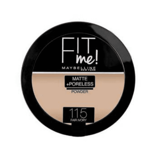 Maybelline New York fit me matte & poreless compact powder 115 ivory