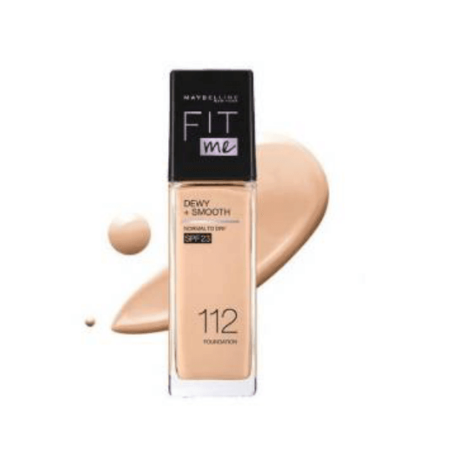 Maybeline ny New york  Fit Me dewy +smooth liquid foundation spf 23-